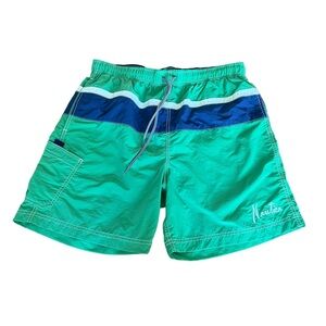 Nautica men’s swim shorts medium‎